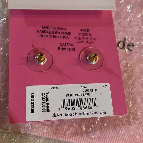 Kate Spade earrings - Picture 5 of 5